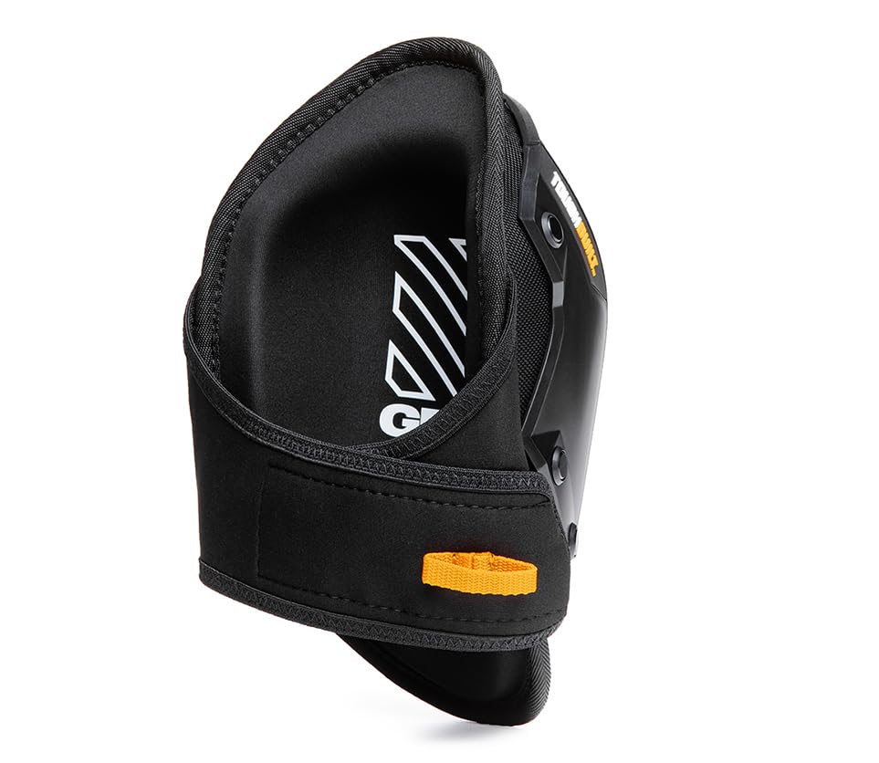 ToughBuilt - GelFit Rocker Knee Pads, Rocker Shell, TBL-KP-G201-R | Rocker Shell Design, Gel Cushioning, EVA Foam, Adjustable Straps, Smooth Jobsite Mobility - size: GelFit Rocker