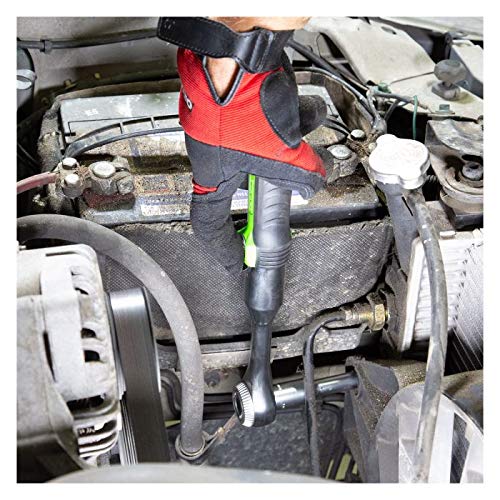 OEMTOOLS 24493 1/2" Drive Cordless Power Ratchet, Fastener Removal and Tightening, Rechargeable Electric Speed Ratchet with Li-Ion Batteries and Charging Base