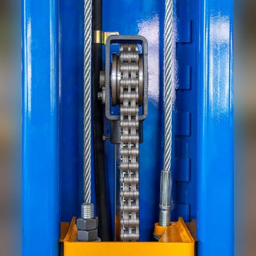 XK-L1100 Auto Lifts 10000lbs Car Lift 220V Two Post Auto Truck Clear Floor Hoist with 36 Months Part Replacement - color: Model L1100-220V