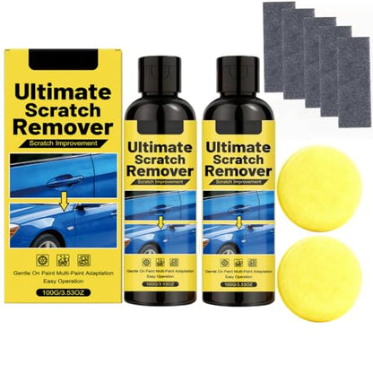 NanoPolix Scratch Remover，Nanopolix Car Cloth,Ultimate Scratch Remover,Cloth Scratch Remover Kit,Scuffs, Stains, Scratches, 100g (2pcs)