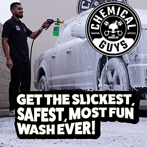 Chemical Guys Big Mouth Max Release Foam Cannon - Foam Cannon for Pressure Washer for Car Wash, Home Cleaning, and Boat Wash with 34 oz Bottle - style: EQP324