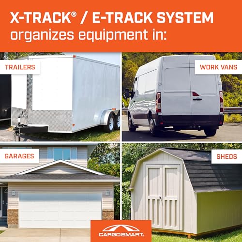 CARGOSMART 2" x 12' 3,000 lb Ratchet Strap for X-Track/E-Track 2 Pk Orange - style: 2"x12' 3000 lb