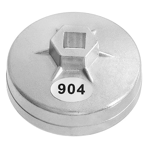 79mm Oil Filter Wrench: 15 Flutes Oil Filter Removal Tool Compatible with Hyundai Sonata/Santa/Elantra/Tucson Sport, Kia Sportage 26300-35503, 26300-35504, 26300-35505 oil filter