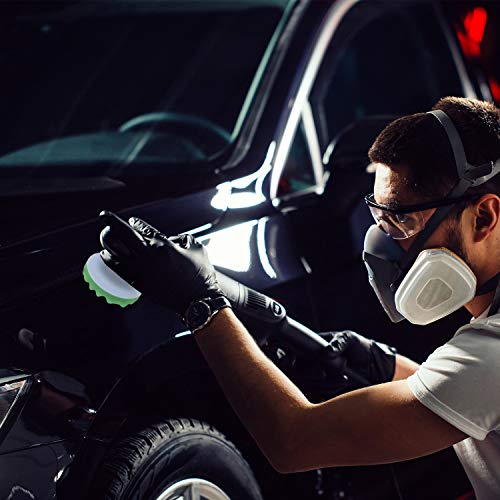 BBTO 12 Pieces Buffing Polishing Pads 6 Inch Compound Buffing Sponge Pads Cutting Polishing Kit for Car Buffer Compounding and Waxing | Sponge Cutting Pads, Car Waxing Compounding, Bulk Pack, Compatible with 6 in Buffer
