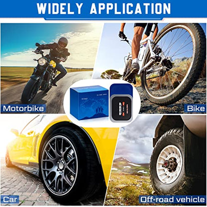 Tallew 40 Pcs Tire Patch Heavy Duty Rubber Patches Radial Repair Patch Tube and Tire Plug Kit Emergency Repair Tool for Puncture Car Truck Bus Tractor Vehicle (2.56 x 3.15 Inch) - size: 2.56 x 3.15 Inch