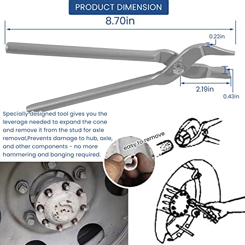7077 Axle Stud Cone Pliers Axle Cone Removal Tool Used On Rear Axles Of Medium And Heavy-duty Trucks