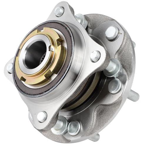 ECCPP 950-004 Wheel Bearing Hub Assembly for Toyota FJ Cruiser 2007-2014 | for Toyota for 4Runner 2003-2024 6 lugs w/ABS Sensor Pre-Greased Sealed - size: 950-004
