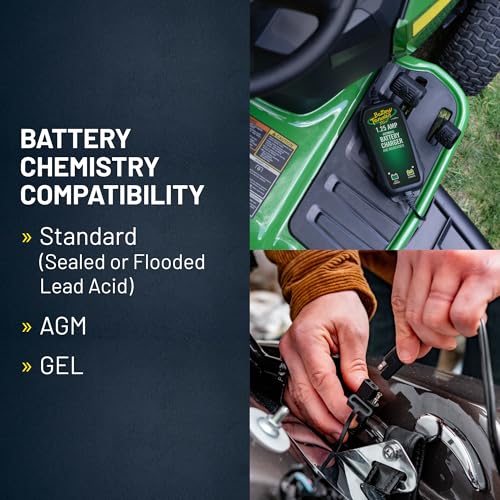 Battery Tender Plus 12V - 1.25 AMP Battery Charger and Maintainer - 022-0185G-DL-WH