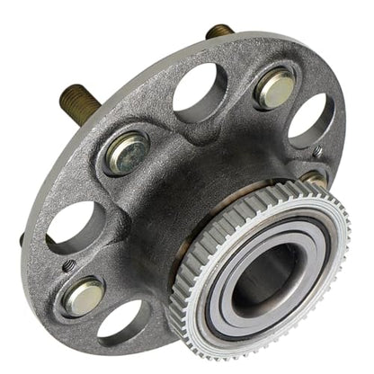 Detroit Axle - Pair Rear Wheel Bearing Hubs for Acura 2002-2006 RSX 2004-2005 Honda Civic, Wheel Hub Bearings Assembly Replacement [5 Lug w/ABS] - style: 512259-DA x2/Pair