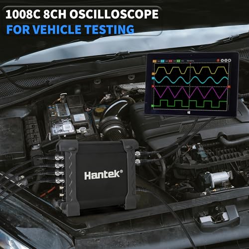 Hantek 1008C+HT201+HT30A+HT307 PC USB 8CH Automotive Diagnostic Digital Oscilloscope/DAQ/Programmable Generator - style: 1008C+HT30A+HT201+HT307