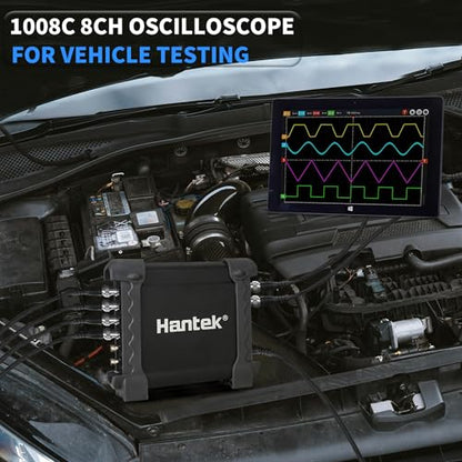 Hantek 1008C+HT201+HT30A+HT307 PC USB 8CH Automotive Diagnostic Digital Oscilloscope/DAQ/Programmable Generator - style: 1008C+HT30A+HT201+HT307