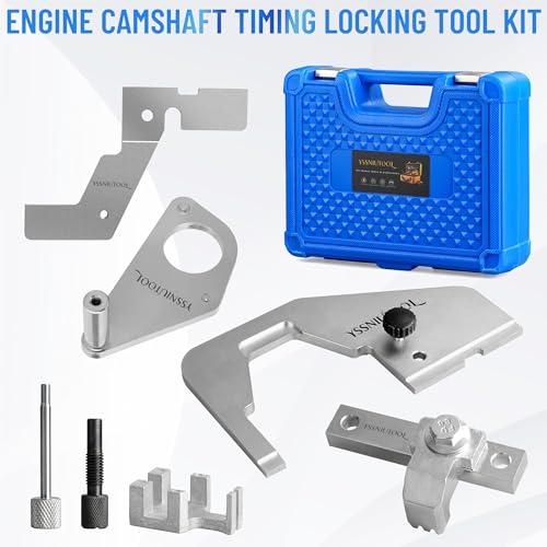 Engine Camshaft Timing Locking Tool Kit Compatible with Land Rover Evoque 2.0T /Ford 2.0 SCTi Ecoboost Ti-VCT Mondeo Focus,303-1565, 303-1600, 303-748, 303-1594, 303-1595, 303-1521, 303-1504