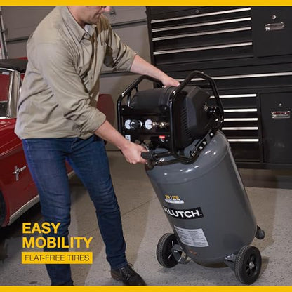Klutch 29-Gallon Air Compressor, 2.5 HP, 120 Volts, 175 PSI - size: 29 Gallon