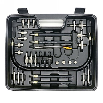Fuel Injector Cleaner Kit, Non-dismantle 1000ML 150PSI Fuel Injector Tester and Fuel System Cleaner Tool Set Cleaning Machine, Automotive Intake Valve Manifold Throttle Converter Cleaner