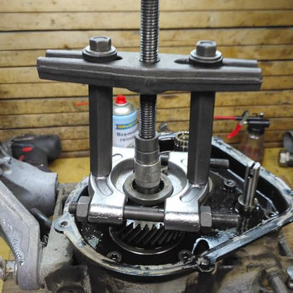 ChgImposs Heavy Duty Bearing Puller with 1/4 to 15/16 inch Jaw for Gear Pinion/Wheel Hub/Bearing Separator, Chrome-Plated Steel Splitter Tool - size: 1/4 to 15/16 inch