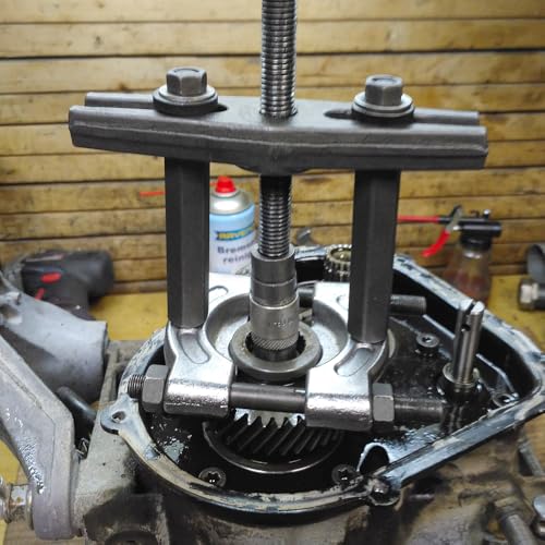ChgImposs Heavy Duty Bearing Puller with 1/4 to 15/16 inch Jaw for Gear Pinion/Wheel Hub/Bearing Separator, Chrome-Plated Steel Splitter Tool - size: 1/4 to 15/16 inch