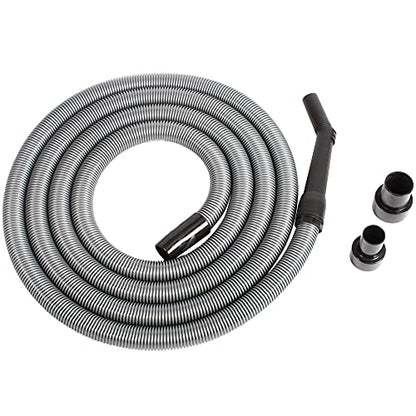 16 Ft. Premium Shop Vacuum Extension Hose with 2 tank adapters and 1.25" curved end - size: 16 Ft. Hose