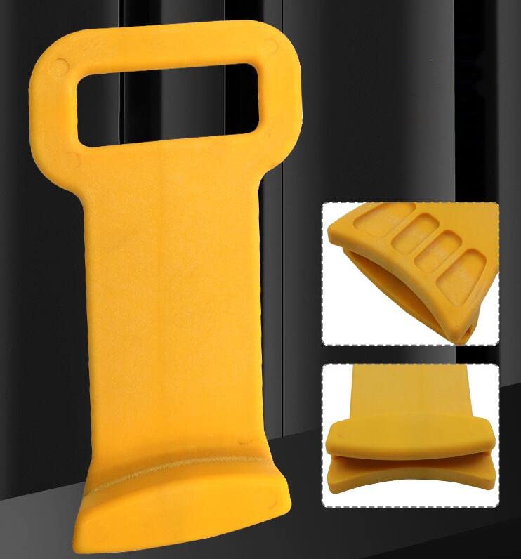 BTMIEY Universal Auto Tire Changer Clamp-Parts Tire Disassembly Removal Bead Rim-Clamp Drop Center Rim Run Flat Rim Clamp (Yellow)