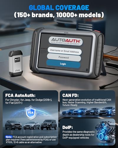 XTOOL IP919 MAX J2534 OBD2 Scanner, ECU Programming Scan Tool, Topology Map, 51+Resets, ECU Coding, Upgrade of IP919 PRO, FCA/CAN FD/DoIP, Full System Automotive Bidirectional Scanner, 3-Y Update