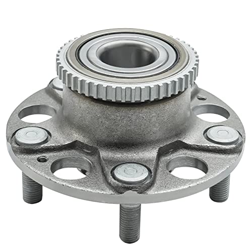 Detroit Axle - 2 Rear Wheel Bearing Hubs for Honda Accord TL w/ABS, Hub Bearing 2003-2007 Honda Accord 2004-2008 TL, Replacement Wheel Bearing and Hubs Assembly Set - style: 512188 x2/Pair