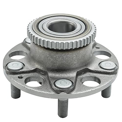 Detroit Axle - 2 Rear Wheel Bearing Hubs for Honda Accord TL w/ABS, Hub Bearing 2003-2007 Honda Accord 2004-2008 TL, Replacement Wheel Bearing and Hubs Assembly Set - style: 512188 x2/Pair