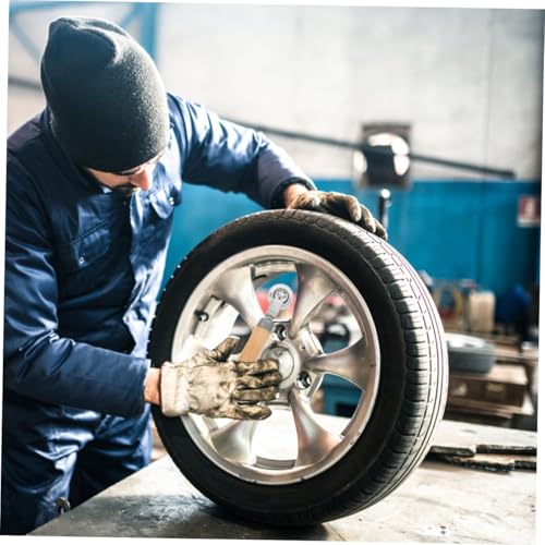 Mobestech 2pcs Car Tire Patch Roller Tool Wood Handle Tire Repair Rollers for Cars Motorcycles and Compact and Portable