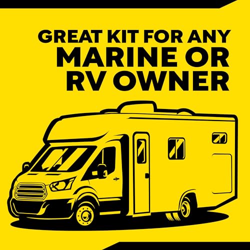 Meguiar's M4965 Marine/RV Fiberglass Restoration System, 3-Piece Marine Fiberglass Repair Kit Featuring Oxidation Remover for Boat Care Plus Boat Polish and Wax - style: Restoration System