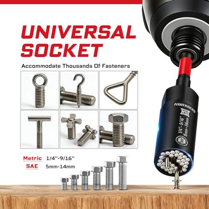 GEINXURN 68PCS Stubby Wrenches Bit Set, 72-Tooth Flex-Head Double Box End Mini Ratcheting Wrench Set Metric (10-19mm) with Screwdriver Bits, 1/4" Universal Socket for Computer, Auto & Bicycle Repair