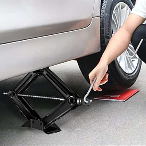3 Pack 2 Ton Scissor Wind Up Jack with Crank Speed Handle Steel Garage Tools for Chevy Malibu/Cruze/Prizm/Impola/Caprice - size: 2 Ton Scissor jack (3 pack)