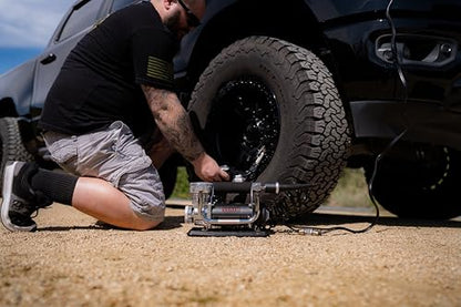 VIAIR 440P - 44043 Portable Compressor Kit , Black, Tire Pump, Truck/SUV Tire Inflator, For up to 37 Inch Tires