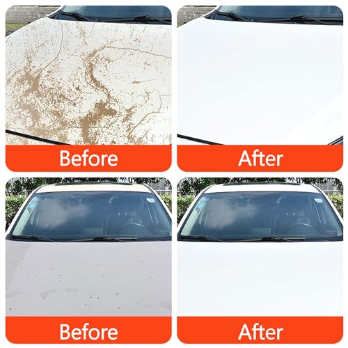Car Clay Bar Detailing kit - Clay Bars Auto Detailing Premium Grade Magic Clay Bar Kit Car Detailing Kit with Washing and Adsorption Microfiber Towel 4 Pack 100g