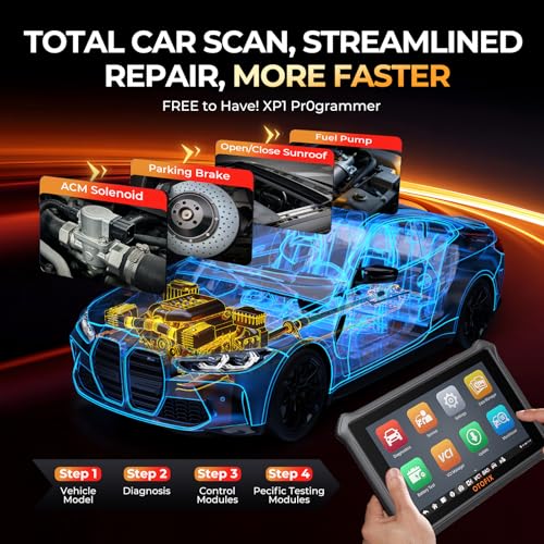OTOFIX All System Diagnostic Scan IM1 with Pr0*Grammer Tool XP1, Bidirectional Diagnostic Scanner, Ke*y IM/M0 Tool for car, Report Management, 3000+ Active Tests, 40+ Services