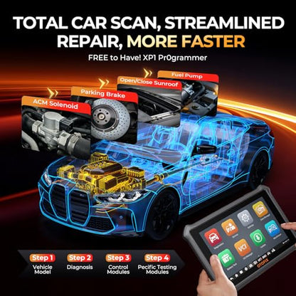 OTOFIX All System Diagnostic Scan IM1 with Pr0*Grammer Tool XP1, Bidirectional Diagnostic Scanner, Ke*y IM/M0 Tool for car, Report Management, 3000+ Active Tests, 40+ Services