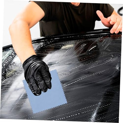1 Set Tire Shine Applicator Sponge Kit Wax Pads Dressing Cloth for Polishing and Detailing Durable Sponge Block for and Glossy Finish Car Surfaces