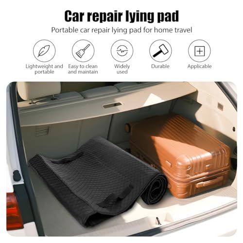 Magical Car Rolling Creeper Mat, 58 x 27 Inch Anti-Slip Under Vehicle Repair Garage Pad for Low Clearance, Automotive Maintenance Mat Accessories, Universal for SUV Sedan Truck