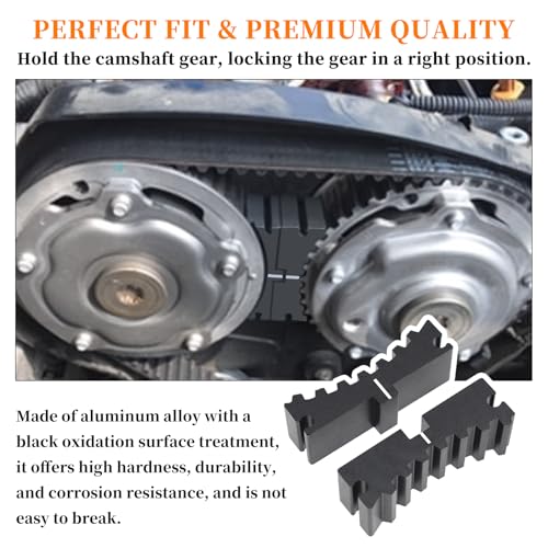 9PCS Engine Camshaft Alignment Locking Timing Tool with Water Pump Wrench | Compatible with Chevrolet Cruze Aveo Orlando Vauxhall Opel Astra Mervia Vectra Zafira Alfa Romeo Fiat 16V 1.4 1.6 1.8