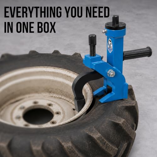 HKTE Pneumatic Bead Breaker, Effortless Tire Changes, One-Person Operation for Tractor, Truck, Golf Vart, ATV, RV - color: Pneumatic Bead Breaker