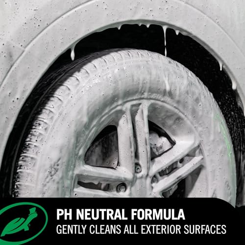 Turtle Wax Hybrid Solutions Pure Wash,pH Neutral Extreme Foaming Car Wash Soap,Bucket or Foam Cannon Application,Won't Strip Waxes or Coatings,Clay Bar Lubricant,Spot-Free Clean,64 fl oz,(Pack of 2) - size: 64 Fl Oz (Pack of 2)