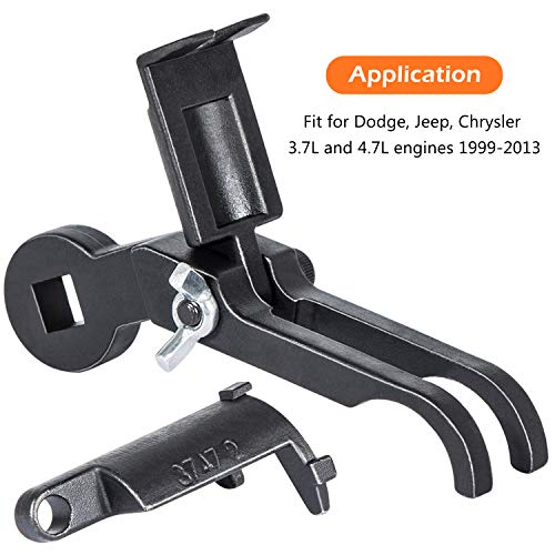 E-cowlboy Rocker Arm Remover Installer & Valve Spring Compressor Tool for Chrysler, Dodge, Jeep 3.7L & 4.7L Engines 3747-123 10102 8426 8387 8516A