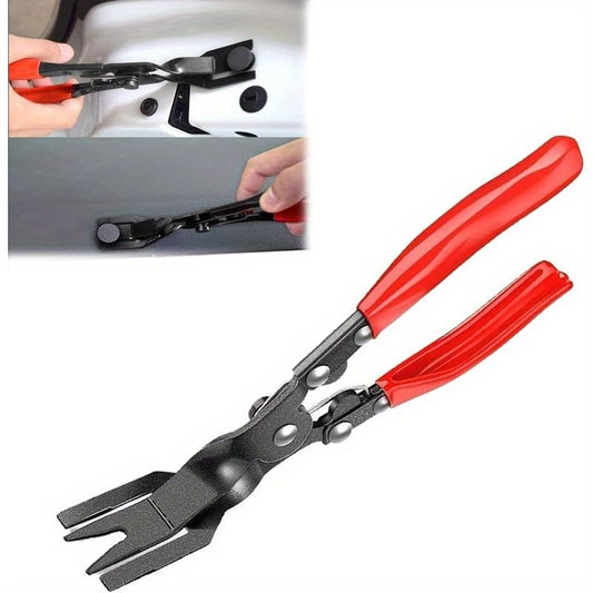New Panel Clip Removal Pliers, Auto Door Car Upholstery Trim Removal Tool Automotive Remover, Plastic Rivet Snap Pliers for Ring Remover Retaining