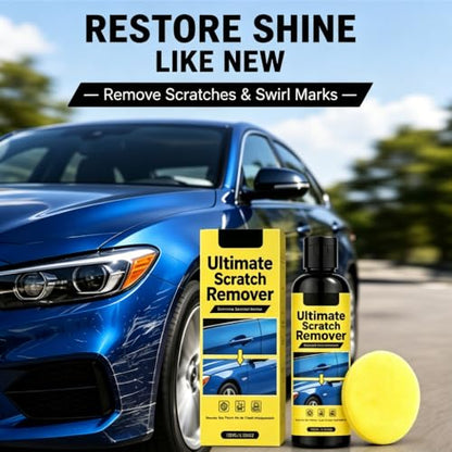 NanoPolix Scratch Remover，Nanopolix Car Cloth,Ultimate Scratch Remover,Cloth Scratch Remover Kit,Scuffs, Stains, Scratches, 100g (2pcs)