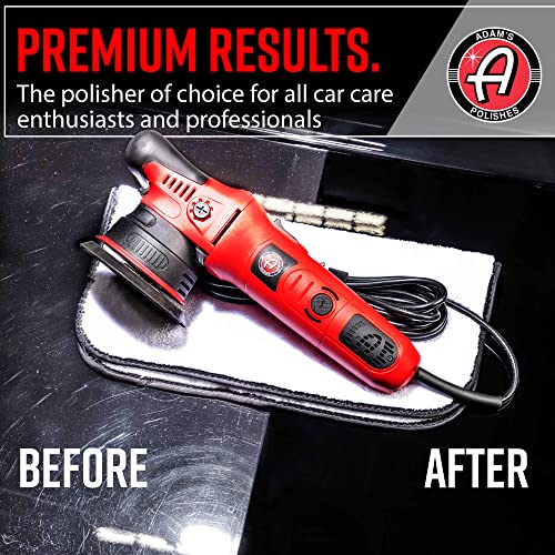 Adam's Polishes 9mm Dual Action Car Polisher (Polishing Kit) - Buffer Car Scratch Remover for Car Detailing | Includes Polish, Compound & Pads - size: Polishing Kit (7 Items)