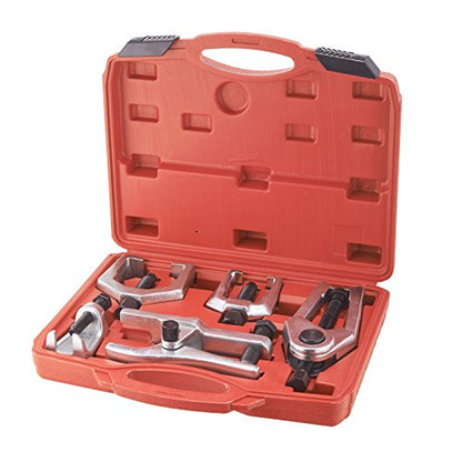 Front End Service Tool Kit Red Pitman Arm Puller Ball Joint Separator Tie Rod