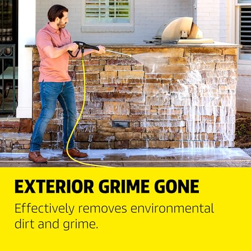 KÄRCHER House & Siding Cleaner, Removes Dirt, and Grime, Highly Concentrated, Makes up to 40 gal of Cleaner, Readily Biodegradable, For Pressure Washers - style: House & Siding Cleaner