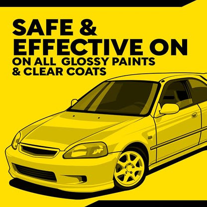 Meguiar’s Mirror Glaze M105 Ultra-Cut Compound, Car Rubbing Compound for Removing Scratches and Heavy Swirls While Adding Shine, Safe and Effective on All Glossy Car Paint and Clear Coats, 8 oz - size: 8 Oz, style: Ultra-Cut Compound