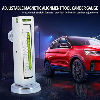 KIPA Adjustable Gauge Tool Camber Castor Strut Wheel Alignment Tool for Truck Car RV Tire Repair, New Top Strong Absorb, Ingenious Design, Practical