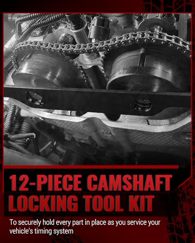 Reywoo Timing Tool Kit Compatible with Buick Chevrolet GMC 2.0 2.4 Ecotec | Replaces EN48953; Camshaft Actuator Lock, Cam Phaser & Water Pump Sprocket Retainer Tool