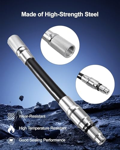 Compression Tester 12mm Adapter Fit for Ford 4.6L 5.4L 6.8L 3 Valve Engines 2008 and Later with 12mm Spark Plugs, Replace 5608