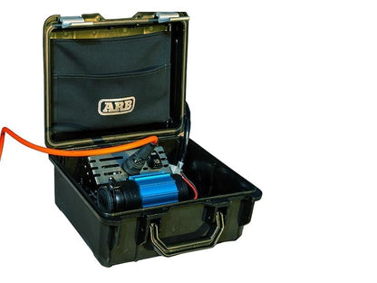 ARB CKMP12V2 PORTABLE AIR COMPRESSOR HIGH OUTPUT and PERFORMANCE in a HEAVY DUTY BOX with upgraded features