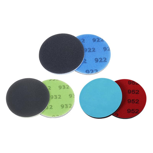 Glass Repair Kit Grinding Polishing Abrasive Disc Mesh Net Sanding Pads Kit for Glass Scratch Removal 4 inch 3Pcs/Pack - style: 4inch